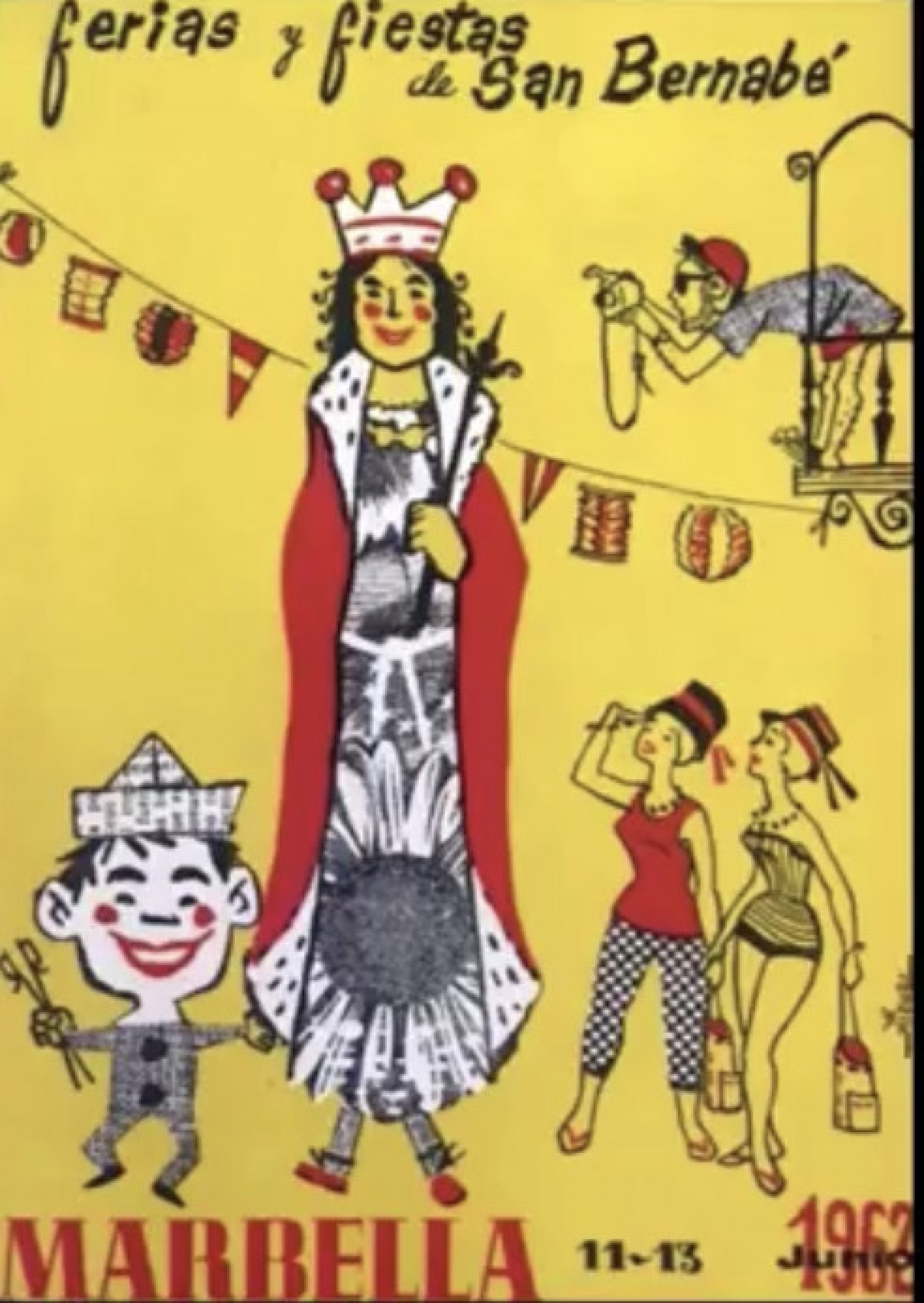 Feria y Fiestas de San Bernabé 1962 Marbella